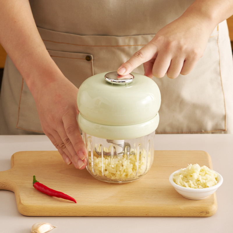 新款绞肉机蒜泥神器小型电动家用多功能绞馅搅拌肉馅料理搅拌机