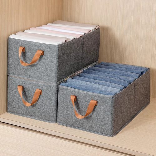 衣服收纳箱家用折叠式布艺衣橱