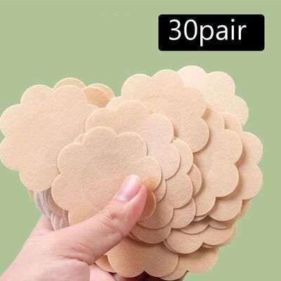 30Pair Nipple Cover Stickers Women Breast Lift Tape Pasties