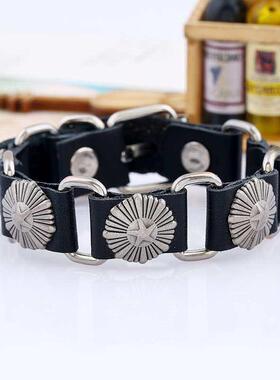 Jewelry link cowhide Brlet personality tend Steet men