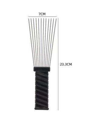 Hair comb Peach comb Steel needle comb men's oil comb pi