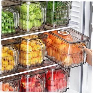 box kitchen refrigerator plastic fresh storage drawer food