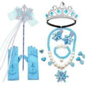 Princess Snowflake splay Plastic Kids Tiara stume Crystal