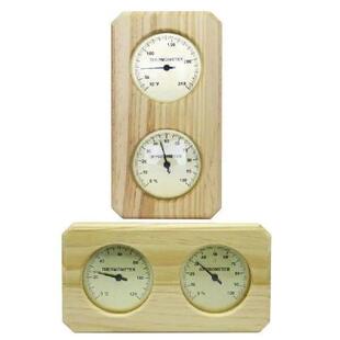 Clear Scale Steam Room Thermometer Hygrometer Temperature