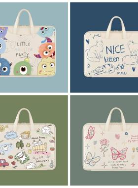 Cute Laptop Bag 13.3 14 15 15.6 Inch Waterproof Shockproof N