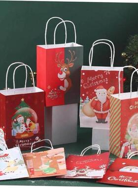 12pcs Christmas Gift Bags Xmas Present Gift Paper Bag Party