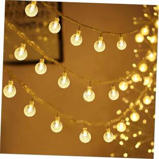 String Lights Garland Led Fairy Ball Christmas Light Crystal