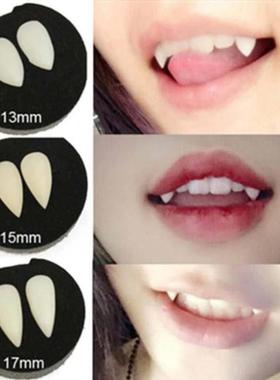 1 Pairs Vampire Teeth Fangs Dentures Props Halloween Costume