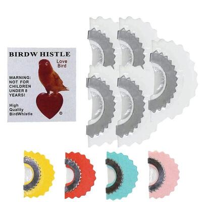 3PCS Magic Fun Bird Caller Inside Mouth Hiden Bird Whistle T