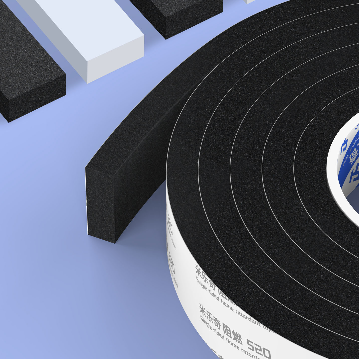 米乐奇锂电池仓填充隔热泡棉垫