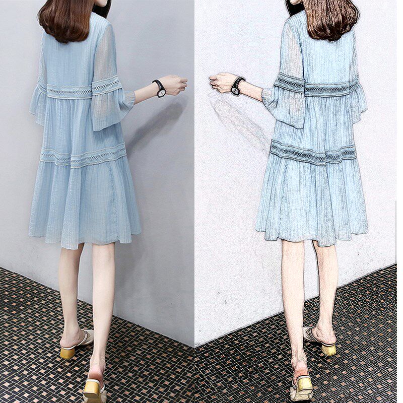 2024时尚外出宽松显瘦产后雪纺喂奶裙子哺乳连衣裙母乳喂奶衣女仙,孕妇装/孕产妇用品/营养,哺乳衣/月子服,淘宝优惠券,粉丝福利购,淘宝优惠卷