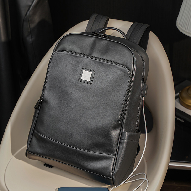 2021新款大容量复古双肩包 韩版男包潮流时尚背包旅行包学生书包