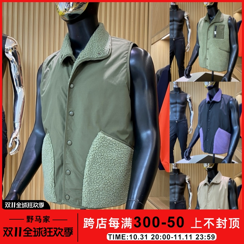 重磅推荐!双面可穿!男装秋季新品情侣款舒适百搭摇粒绒休闲马甲