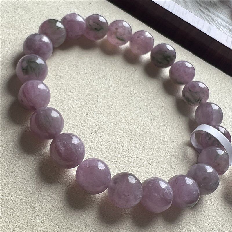 天然西瓜碧玺手链女双色红绿鸳鸯招财旺夫手串小众精致手串送礼