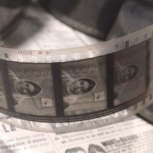 饰摆件工业风 道具摄影装 老式 黑白35mm电影胶片胶卷复古创意软装