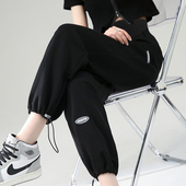 春秋外穿春夏款 夏薄款 阔H腿裤 运动休闲拖地裤 春 孕妇裤 春季 子夏季