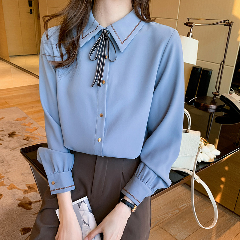 哺乳衣春夏新款小众气质雪纺产后喂奶衬衫辣妈款外出长袖哺乳上衣