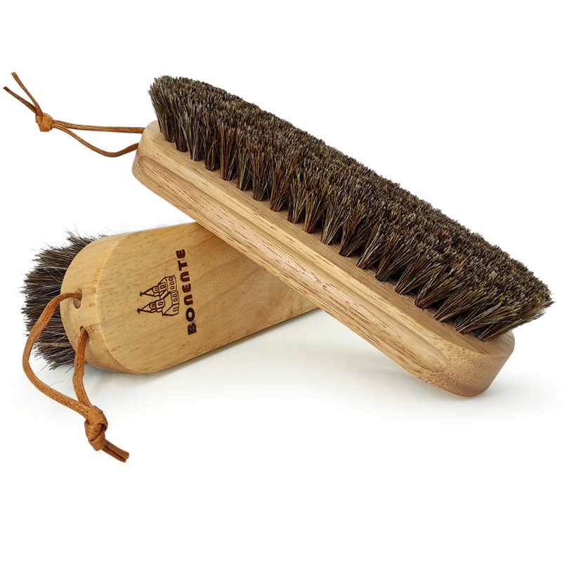 带绳马毛刷 鞋刷 上油清洁抛光刷 皮鞋刷子 光面皮软刷马毛刷