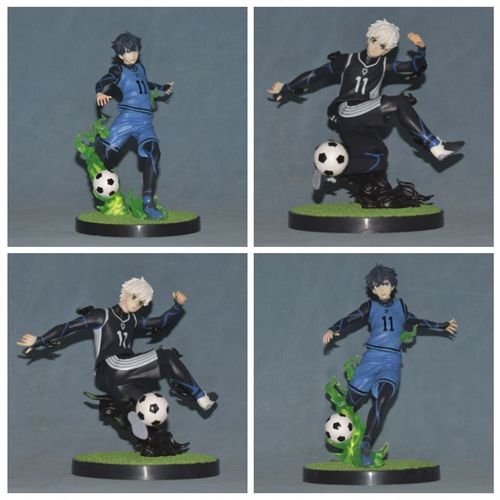 蓝色监狱 禁区 洁世一 凪诚士郎 足球场景动漫手办模型摆件二次元