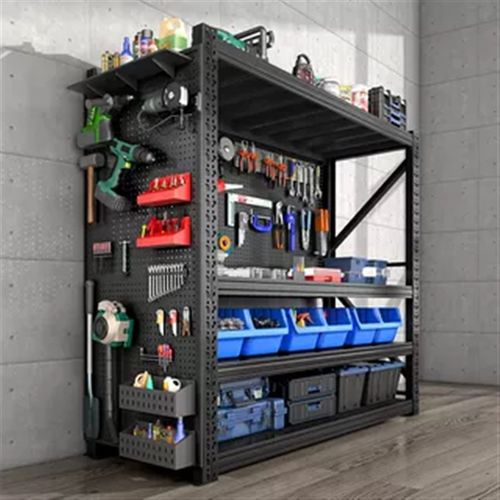 货架洞洞板五金工具架仓储货架多层置物架工具柜挂钩收纳整理架子