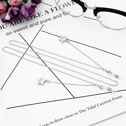 眼镜链女挂脖网红防掉链子潮时尚装饰挂件复古链眼睛墨镜金属挂绳