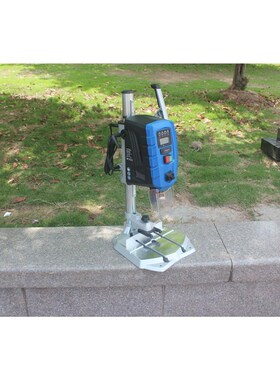 数显高精度台钻小型家用220wv工业级钻床多功能台式钻孔机电动工