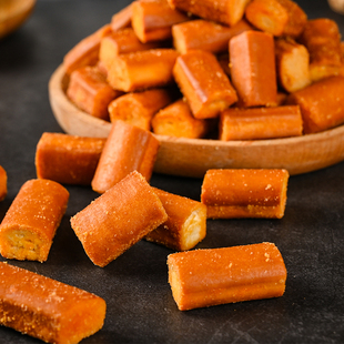 商用批发碱水法棍面包丁即食海盐焦糖餐厅等位小吃零食散装裸货