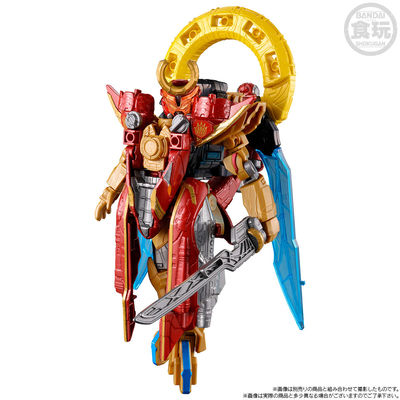 万代食玩狂野豪兽狼虎鲸推进器