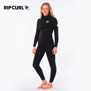 澳洲RIPCURL E雷湿衣女3 2mm无拉链保暖速干冲浪服潜水服防寒服