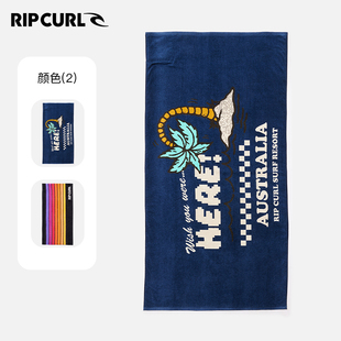 澳洲RIPCURL冲浪浴巾吸水速干成人男女款 浴巾沙滩毛巾 洗澡巾长款