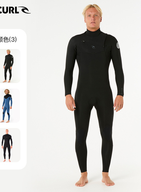澳洲RIPCURL日初卫士湿衣男3/2mm胸前拉链保暖速干连体潜水冲浪服