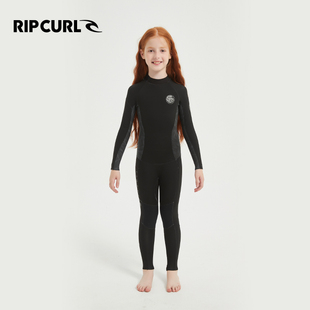澳洲RIPCURL日初卫士儿童湿衣3 2mm背拉保暖防寒服冲浪服潜水服