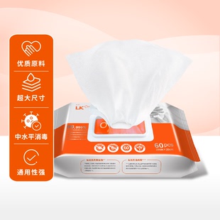 爱尔施1%过氧化氢消毒湿巾医疗器械设备仪器用品物体表面消湿巾