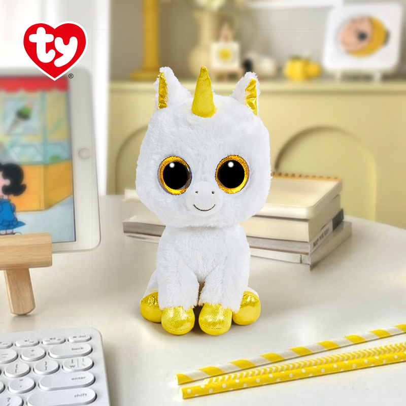 白色独角兽玩偶公仔狗狗毛绒玩具