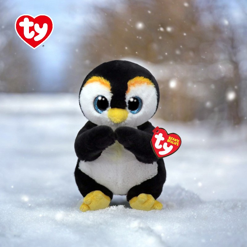 Ty毛绒玩具可爱企鹅玩偶公仔
