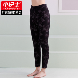 宽松中老年人打底裤 小护士棉裤 男士 女冬季 内穿高腰加厚纯棉保暖裤