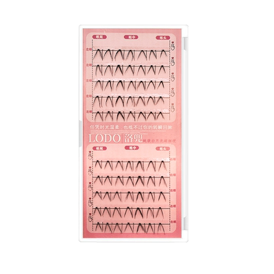 洛兜V型白月光下睫毛透明梗