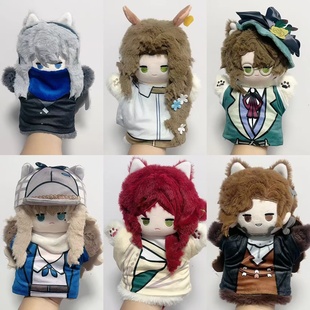 新款重返未来:1999周边手偶马库斯柏林以东毛绒手套玩偶棉花娃娃