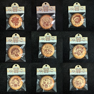 新款 第五人格周边毛绒吧唧杰克祭司雕刻家邮差作曲家徽章谷子礼物