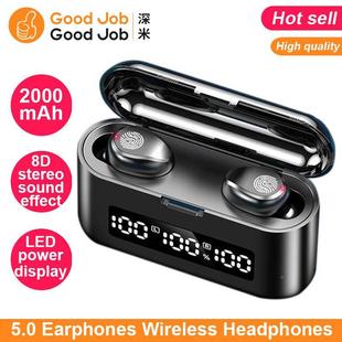 Stereo Wireless Earphones Headphones Headset Bluetooth