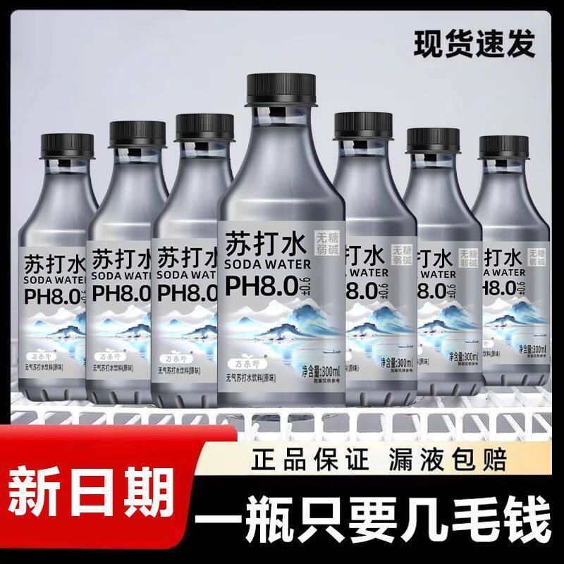 茉莉花味无汽苏打水300ml×12瓶