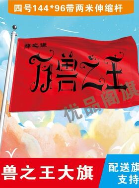 薛之谦万兽之王巡回演唱会应援大旗演唱会音乐节粉丝见面会大旗