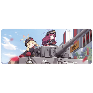 碧蓝档案鼠标垫超大号蔚蓝笔记本电脑桌垫键盘垫游戏电竞周边定制