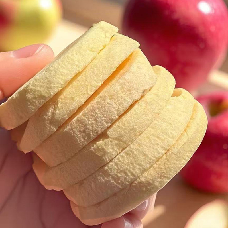 爱不爱苹果的都可以试试...冻干苹果圈办公休闲零食苹果脆片果干