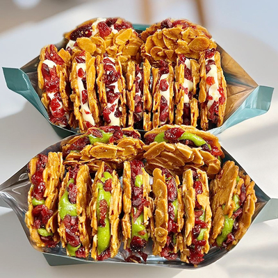 谁知道这种口感啊蔓越莓扁桃仁酥