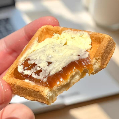 焦糖控看过来莲木叙焦糖奶油方块