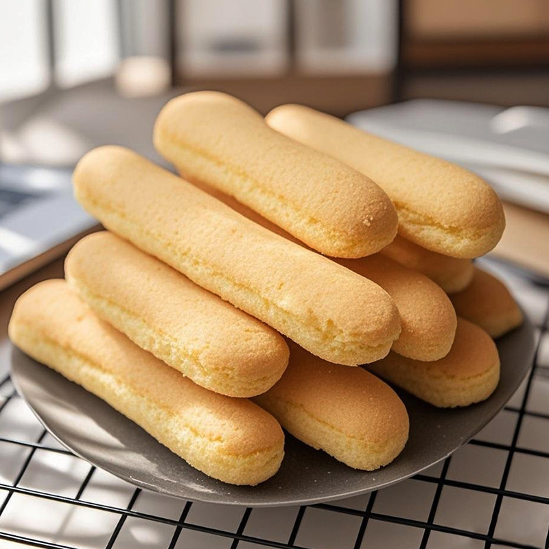 真的巨巨好吃！提拉米苏专用烘培手指饼干原味休闲下午茶解馋零食