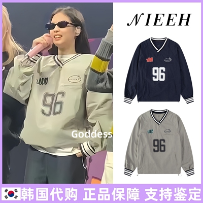 韩国正品NIEEH美式复古球衣