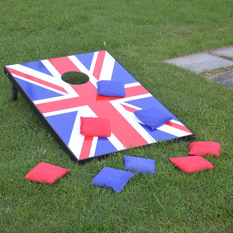 室内户外沙包游戏组 投掷沙包板套装 带手提袋 Bean bag toss