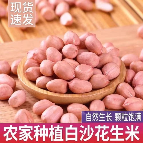 宛味宝白沙花生新货大颗粒